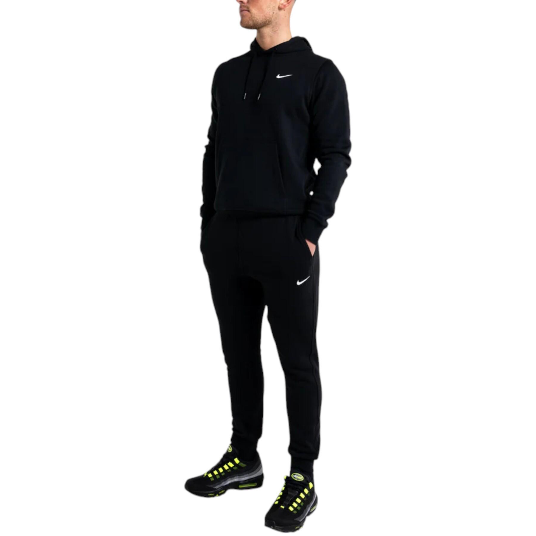 NIKE NIKE Club Mens Fleece Hoodie Joggers Winter Pullover Sportswear Black