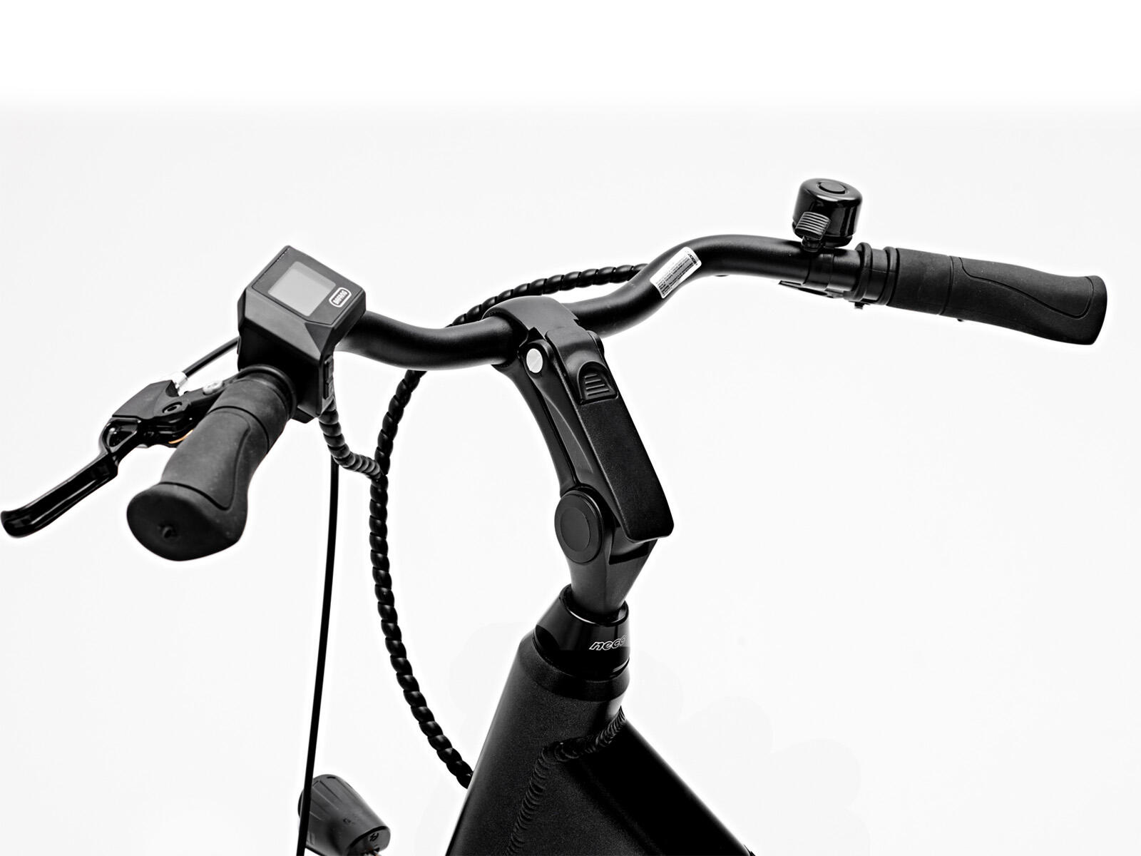 Unisex elektrische stadsfiets 12.8Ah 28 inch Automatic 4/5