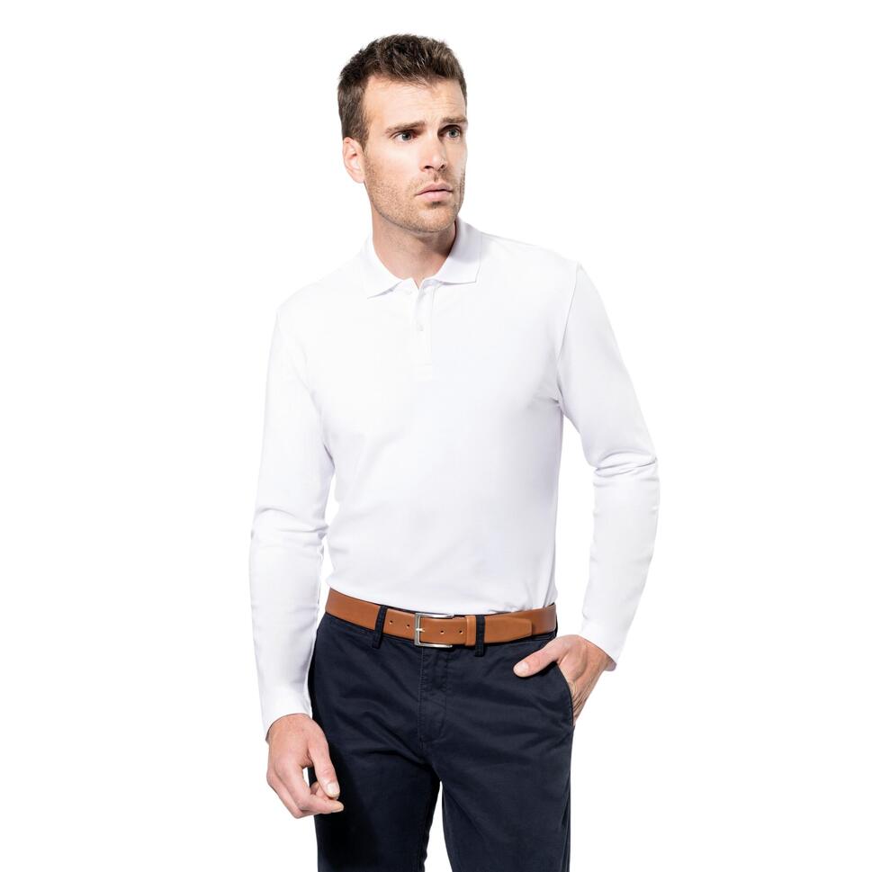 Koszulka polo z długim rękawem suprima Kariban Premium