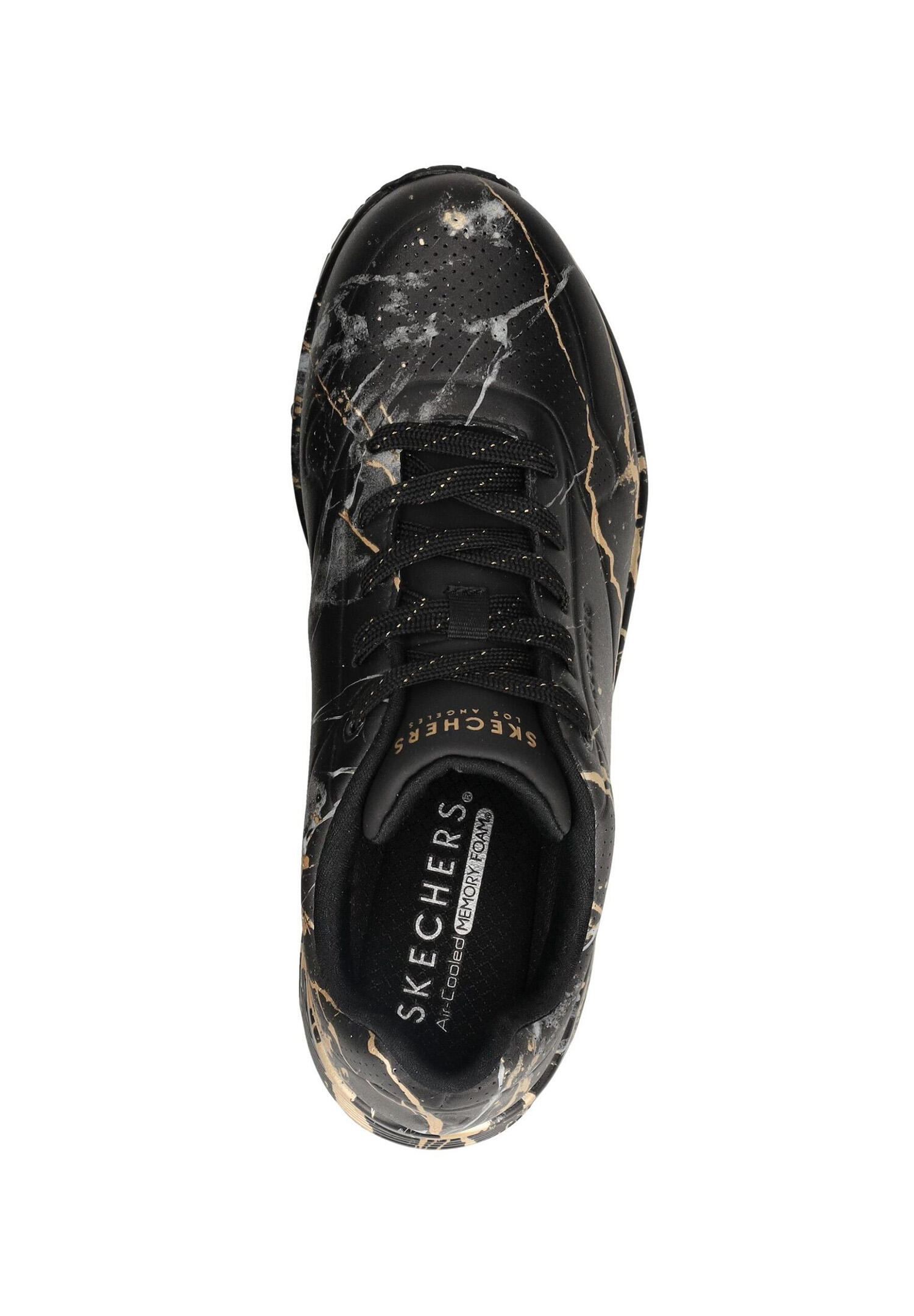 Skechers Uno - Marble Marvel Sneakers Damen 155584 BBK Schwarz 4/5