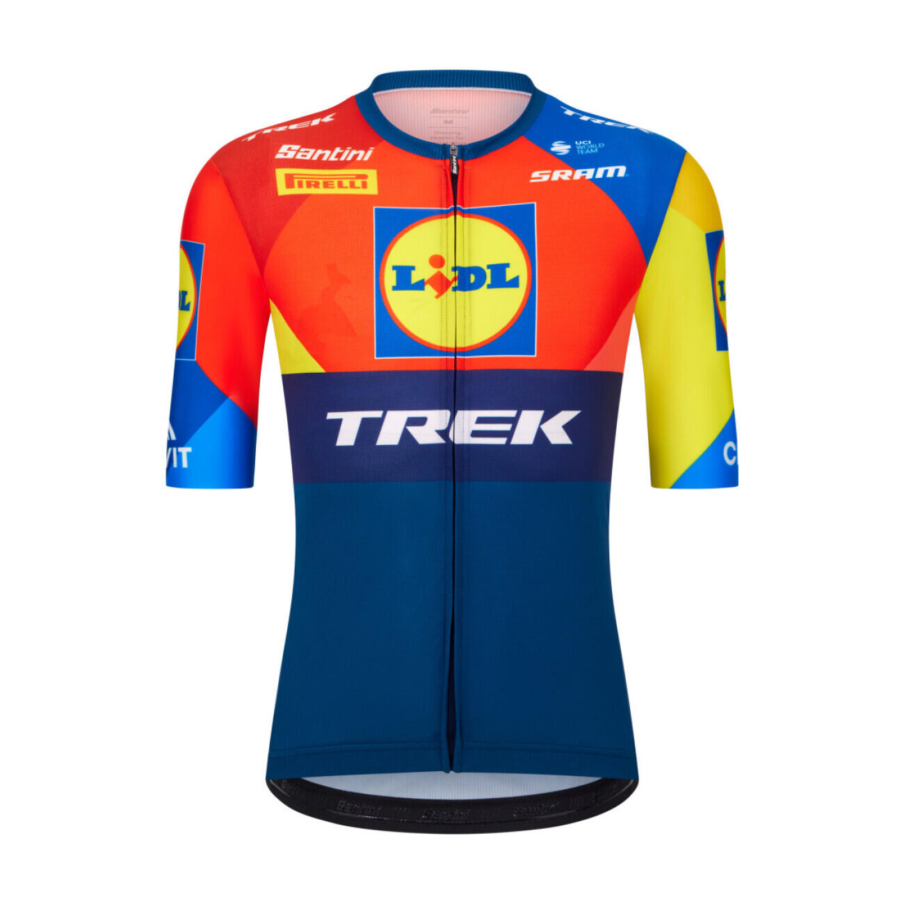SANTINI Camisola com mangas curtas - LIDL TREK 2025