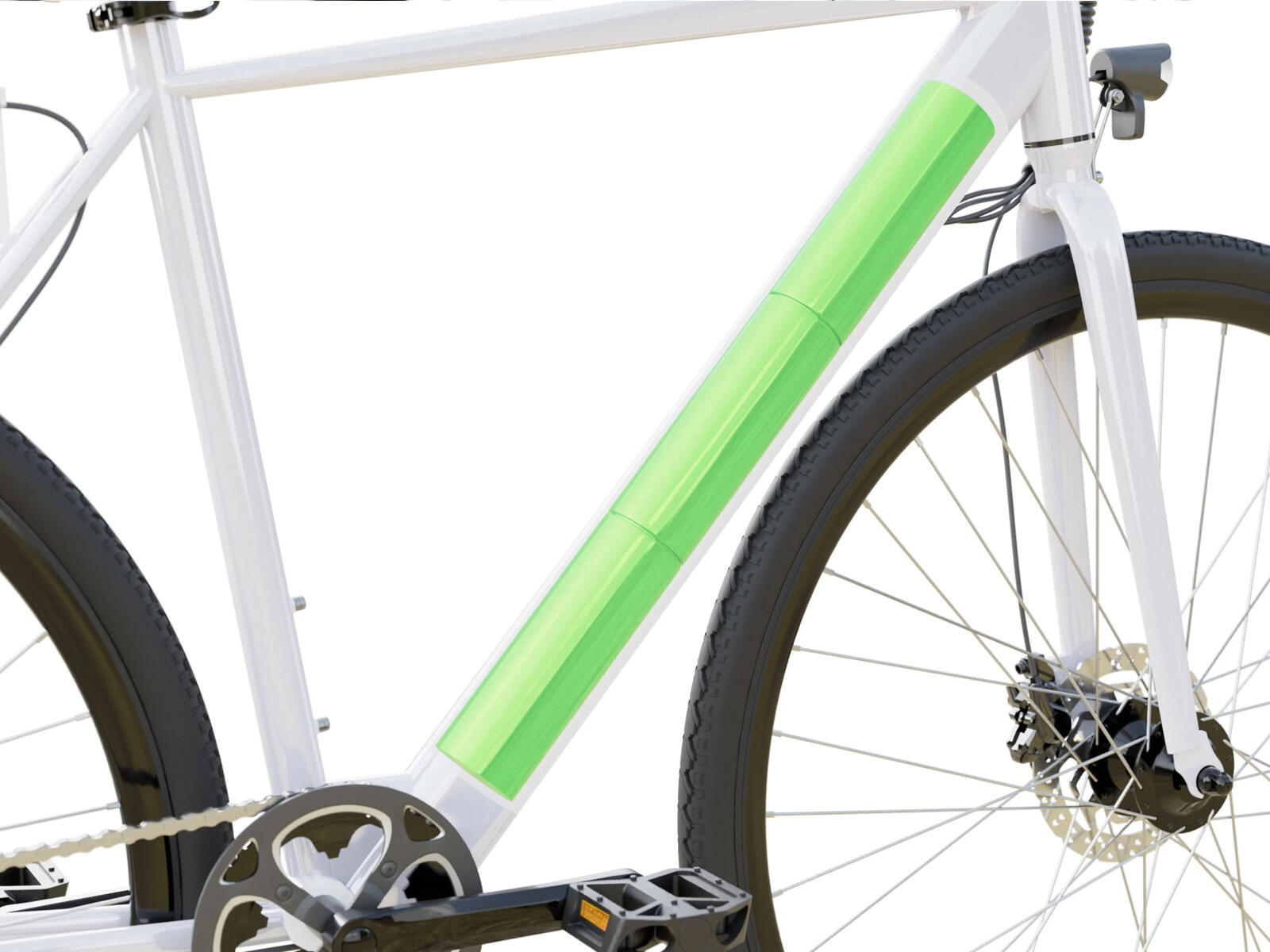 Sharp Grenoble GS03EW e-bike 7.8 Ah 7 sp wit 5/5