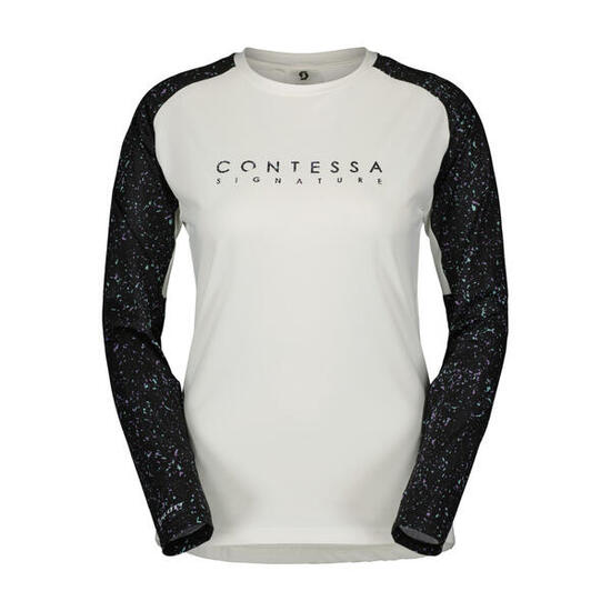 Langarm Fahrradtrikot für den Sommer - TRAIL CONTESSA SIGN. LS W
