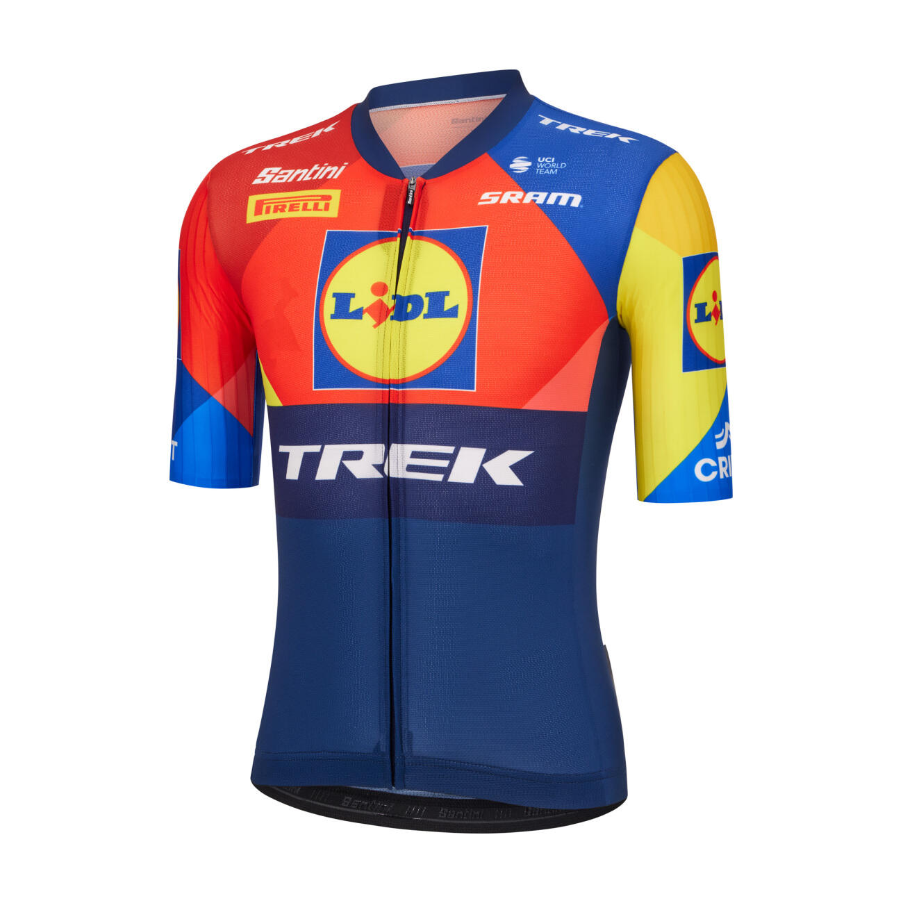 Kurzarm Fahrradtrikot - LIDL TREK 2025 2/2