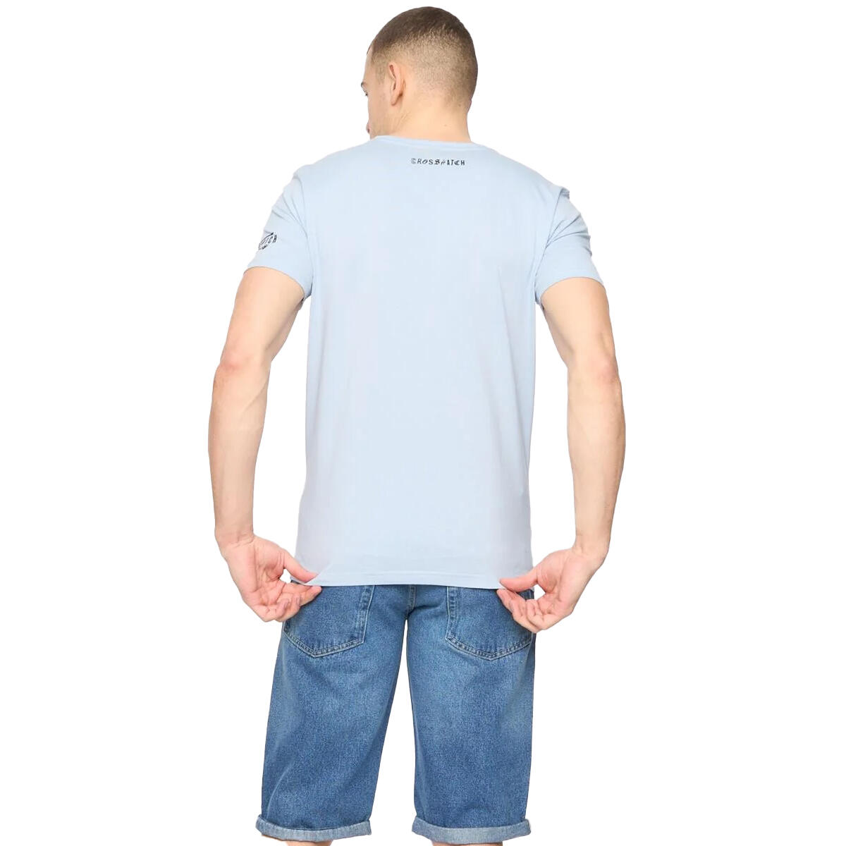 Mens Changra TShirt (Light Blue) 2/3