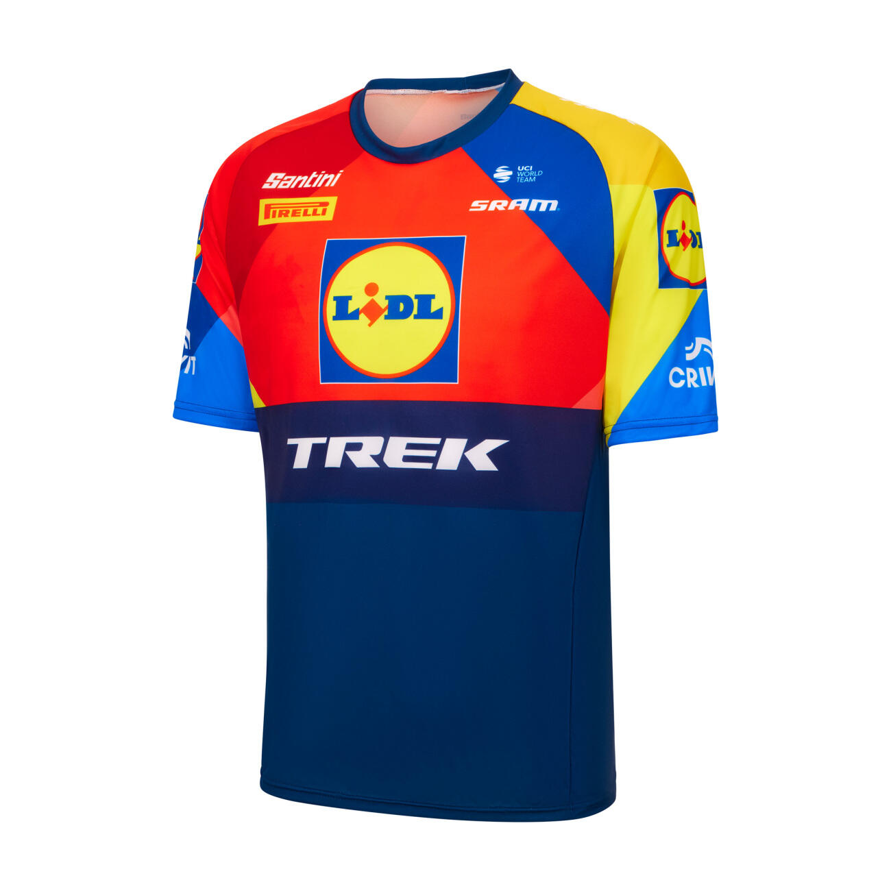 Kurzarm Fahrradtrikot - LIDL TREK 2025 2/2