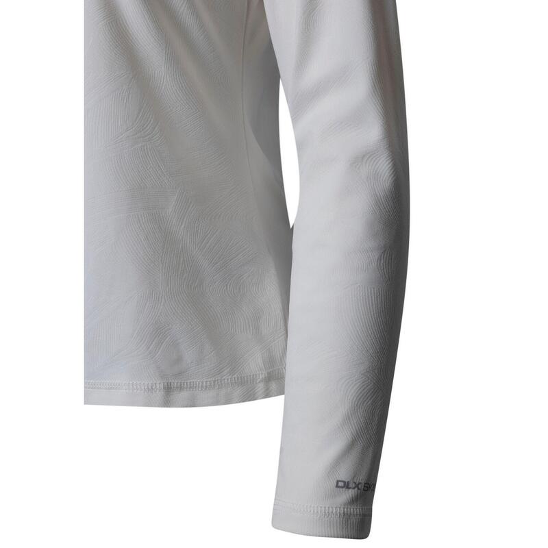 Haut Manches Longues ANNELIESE Femme (Blanc)