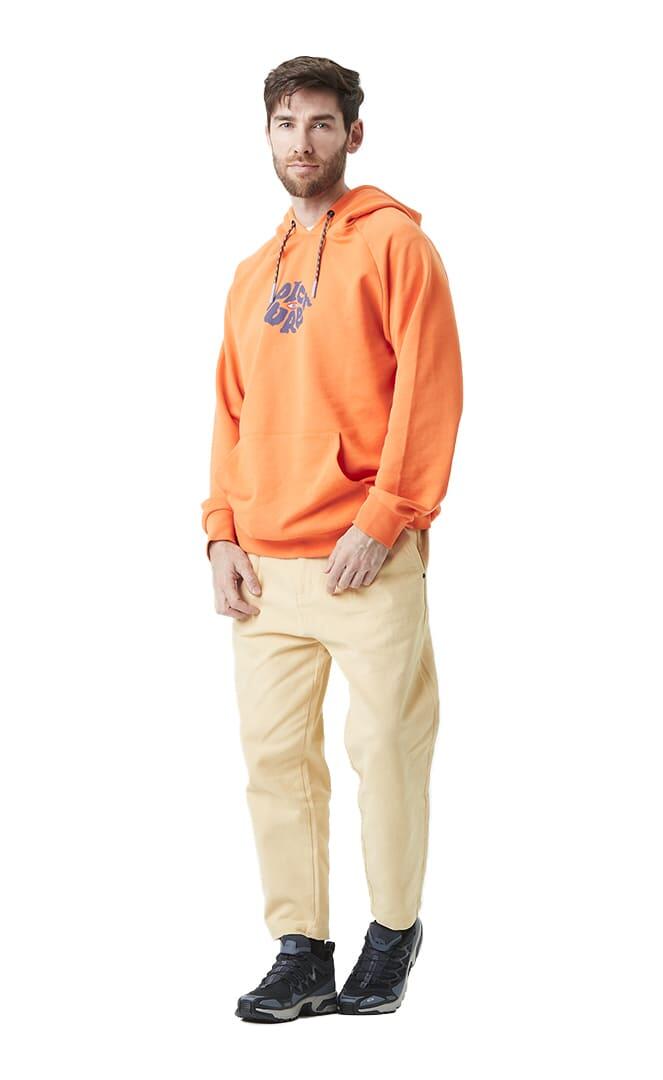 Sweat com Capuz Thru Eye Homem Laranja Enferrujado 4/7
