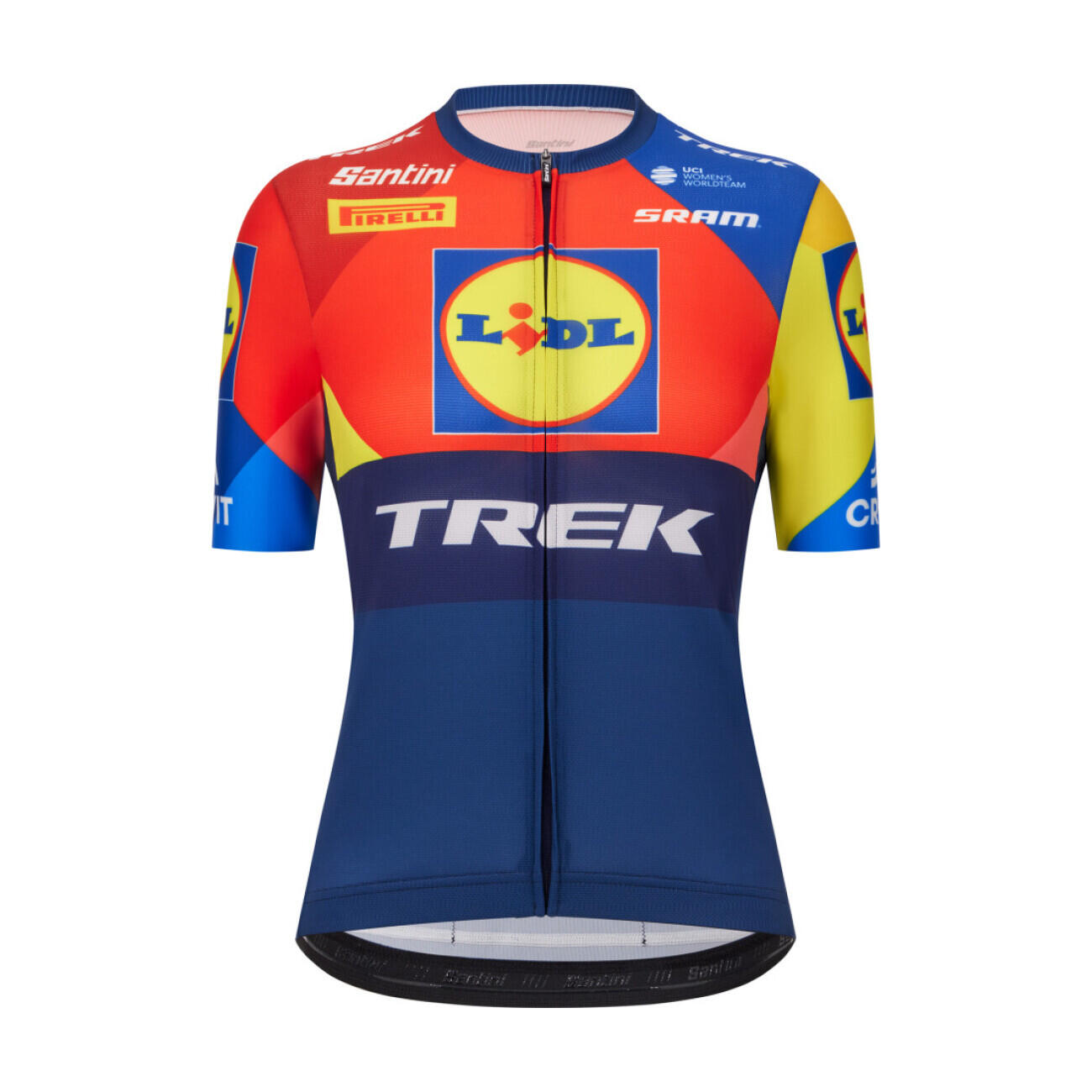 SANTINI Camisola com mangas curtas - LIDL TREK 2025