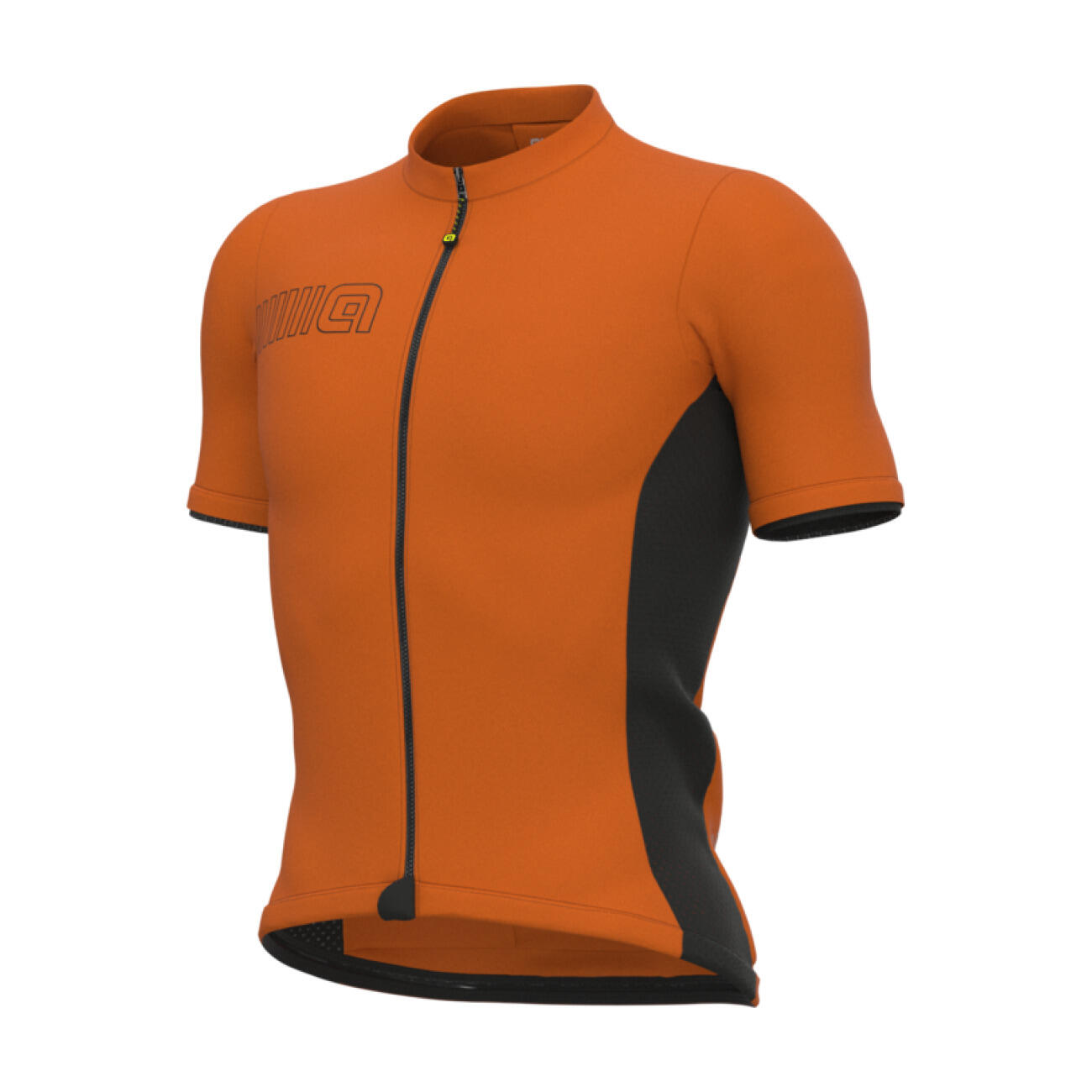 Alé Cycling - Maillot A Manches Courtes - Solid Color Block - Maillot Manches Courtes - Jaune|orange - Decathlon
