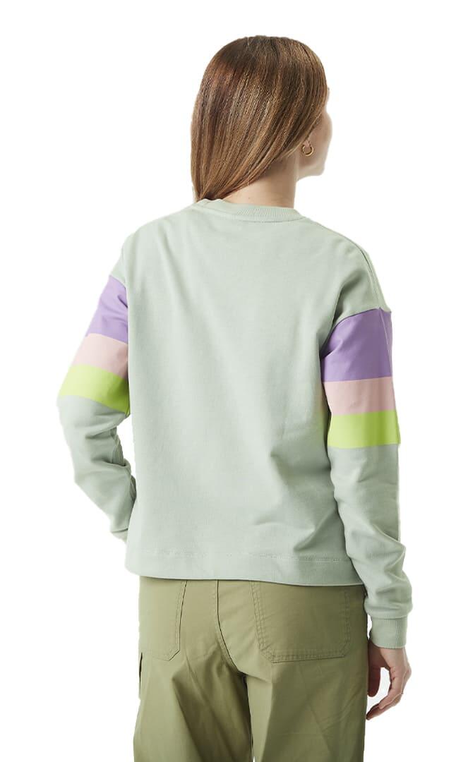 Trisse Crew Sweat Femme Cloudy Bleu 3/7
