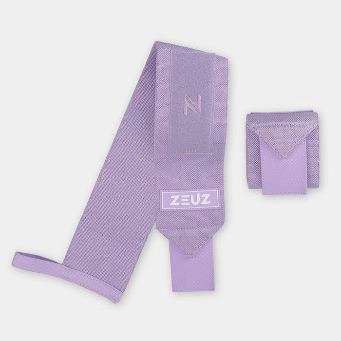Bandes de poignet ZEUZ (lot de 2) pour le Functional Fitness – Bracelet – Violet 2/7
