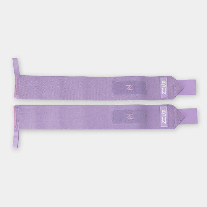 Bandes de poignet ZEUZ (lot de 2) pour le Functional Fitness – Bracelet – Violet 3/7