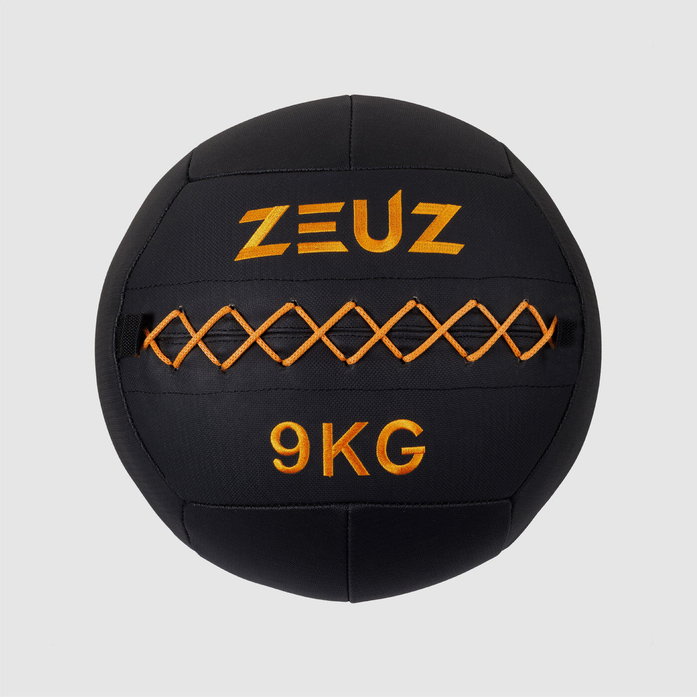 Zeuz - Wall Ball Zeuz 9 Kg — 35 Cm, Mousse Pu Et Vinyle - Médecine Ball - Noir|rouge - 9 Kg - Decathlon