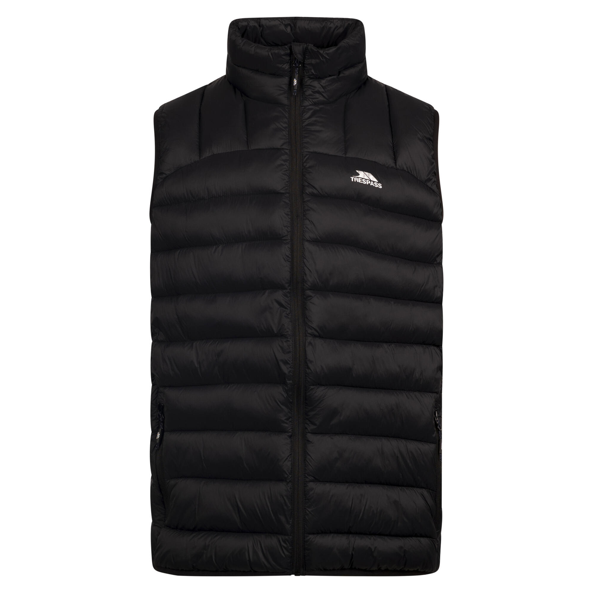 Trespass - Veste Sans Manches Fergal Homme (noir) - Gilet Sans Manche - Noir - 48 Xl - Decathlon