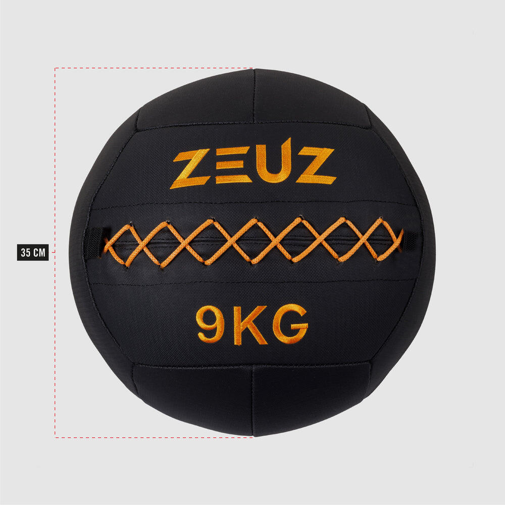 Ballon mural ZEUZ Premium 9 kg – 35 cm de diamètre – Orange 4/5