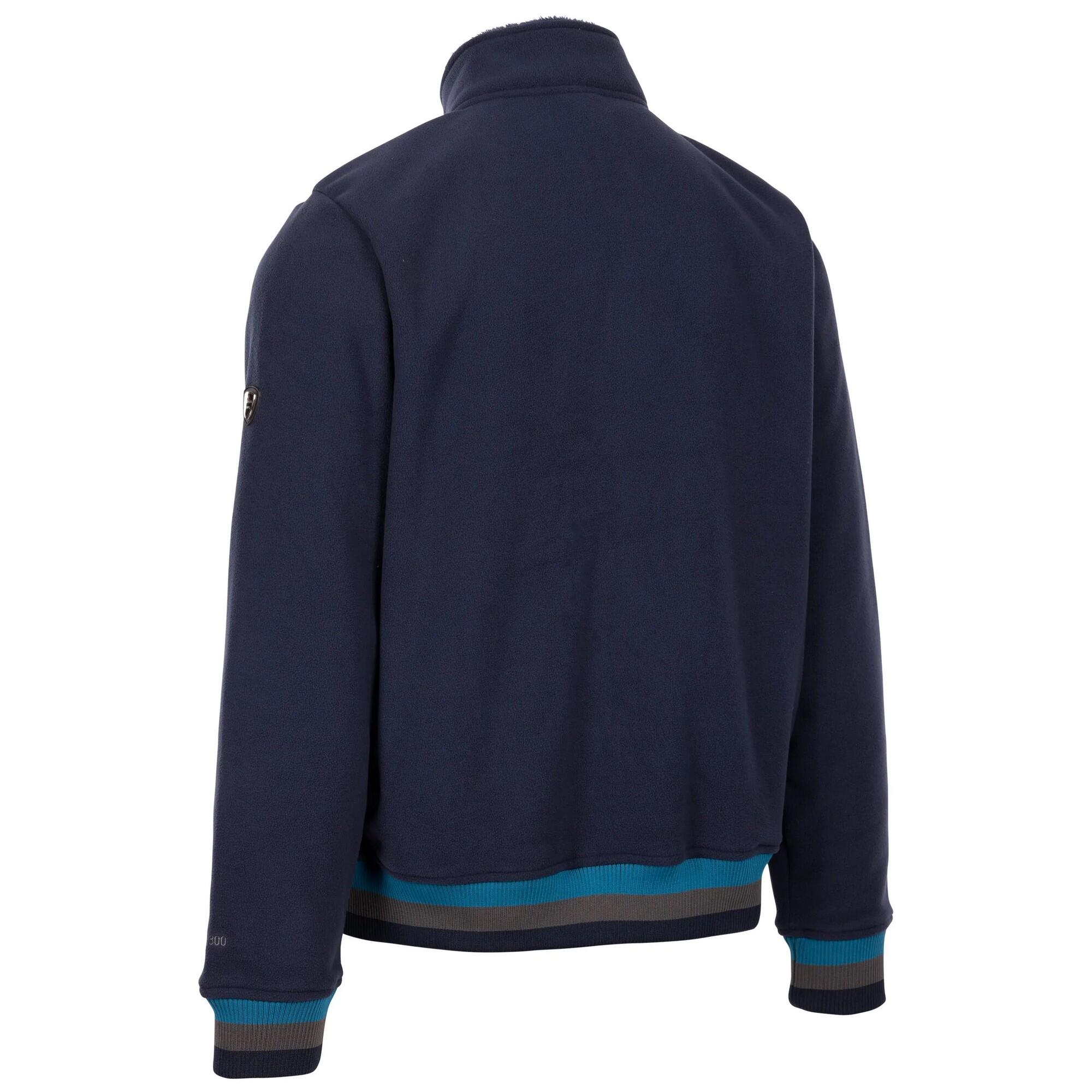 Felpa In Pile Uomo Trespass Elford AT300 Blu Navy 2/3