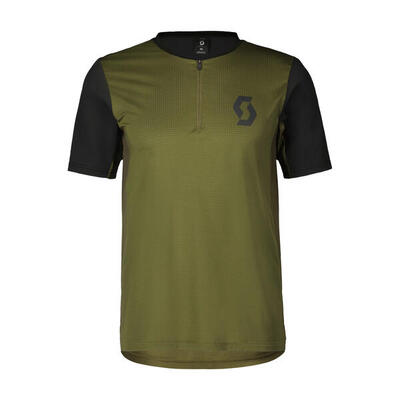 T-Shirt M TRAIL VERTIC ZIP S/SL SHIRT