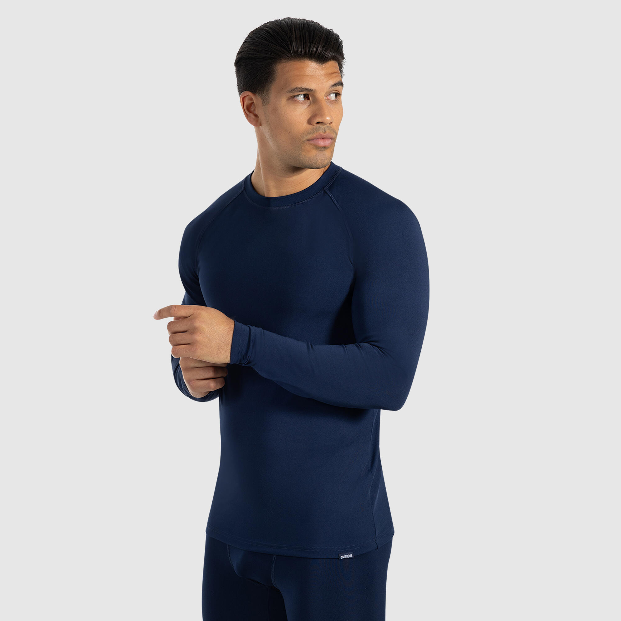 Herren Longsleeve Zeyn Marineblau 2/5