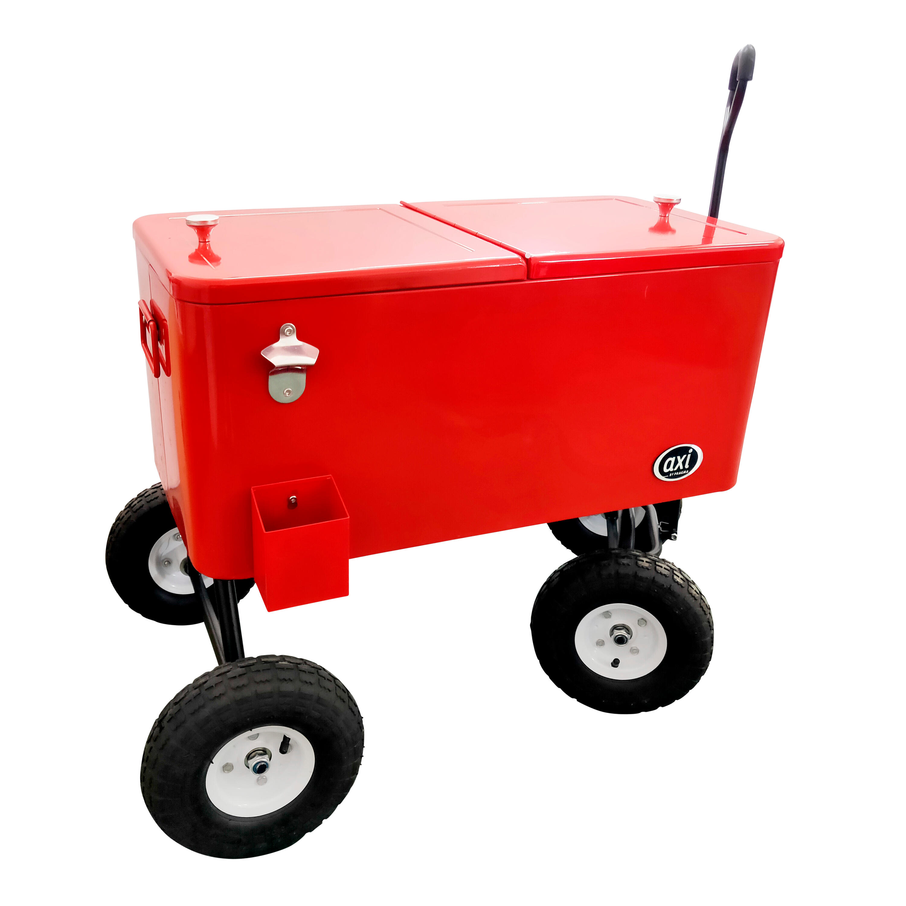 AXI Retro lodowka czerwona, lodowka na napoje – 76 litrow