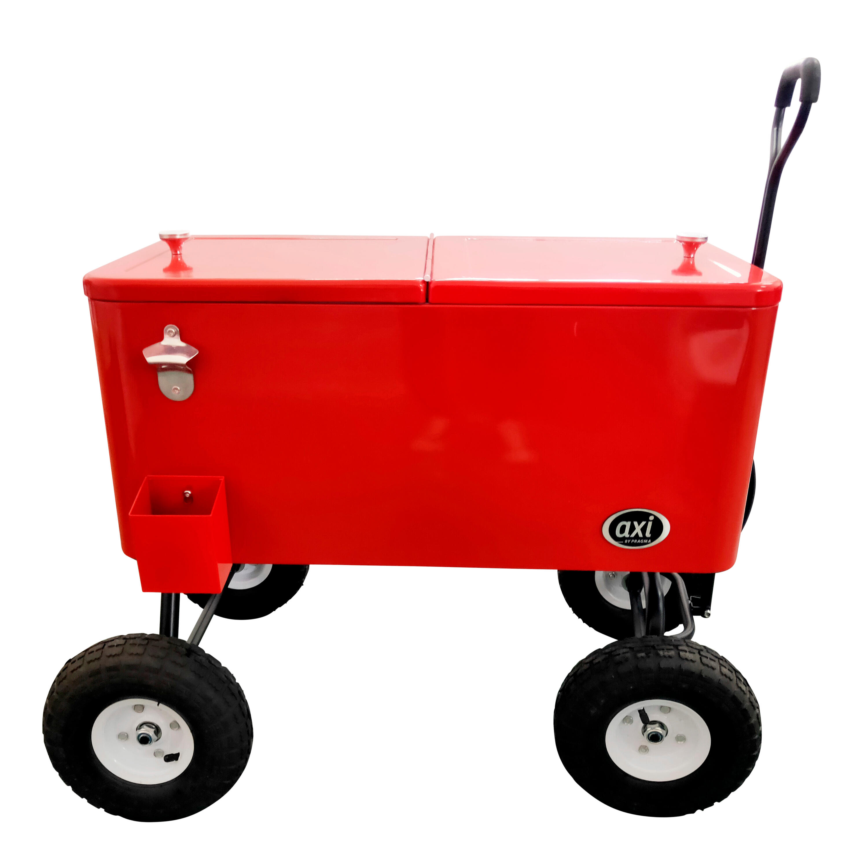 Glacière Rouge, Réfrigérateur de boissons - 76 L 3/7