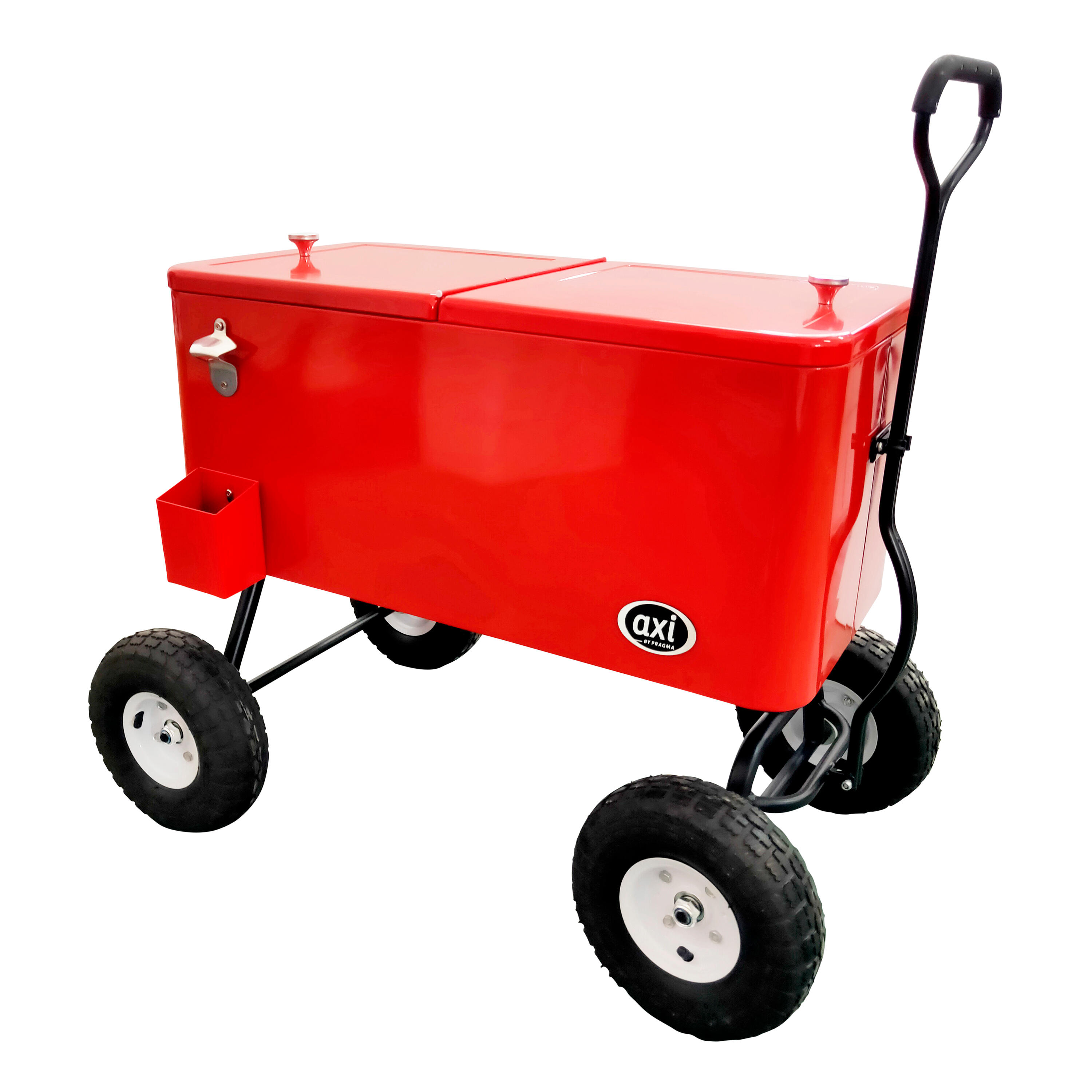 AXI AXI Retro Nevera portátil roja - 76 litros