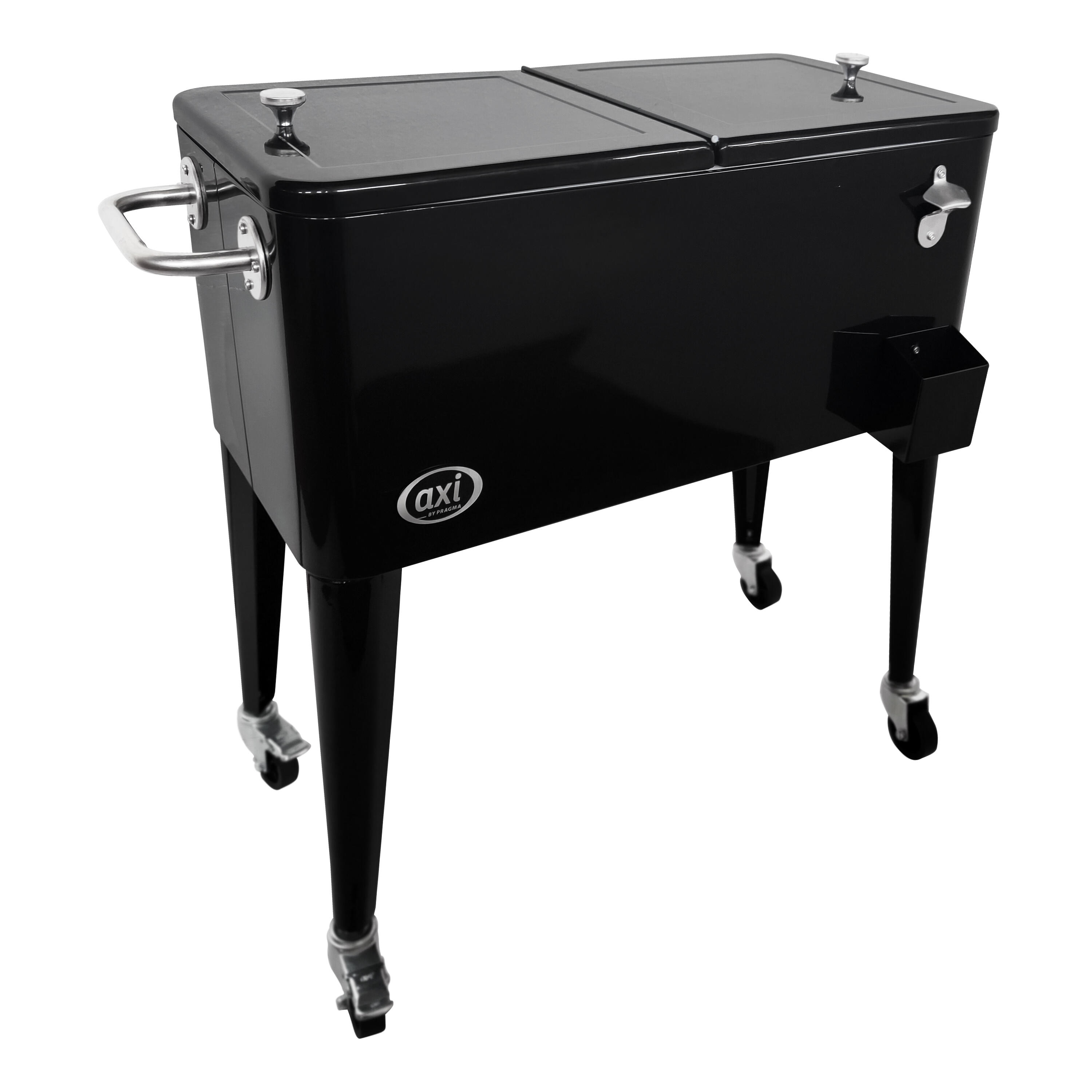 AXI AXI Retro Nevera portátil negra - 76 litros