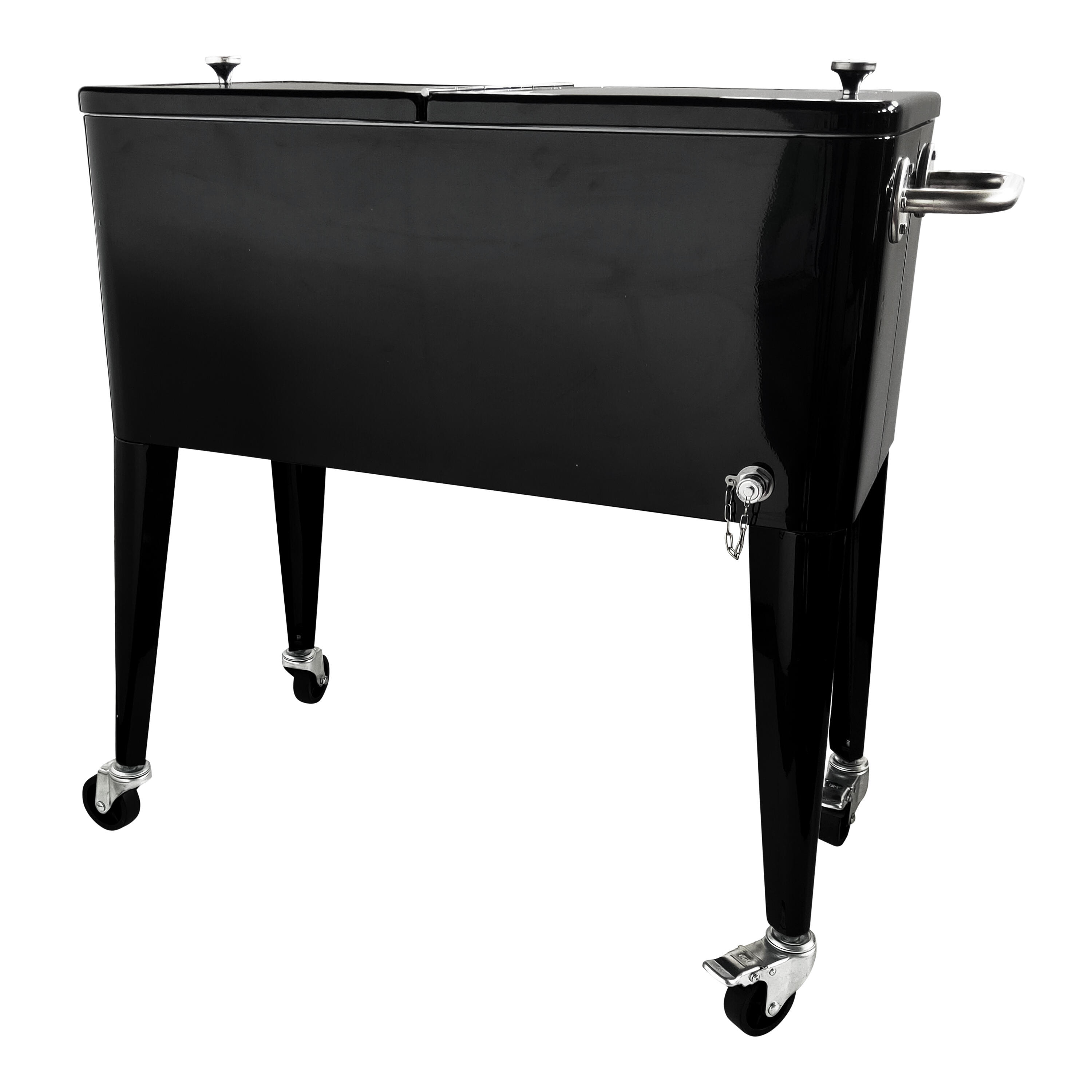 Glacière Noire, Réfrigérateur de boissons - 76 L 6/7