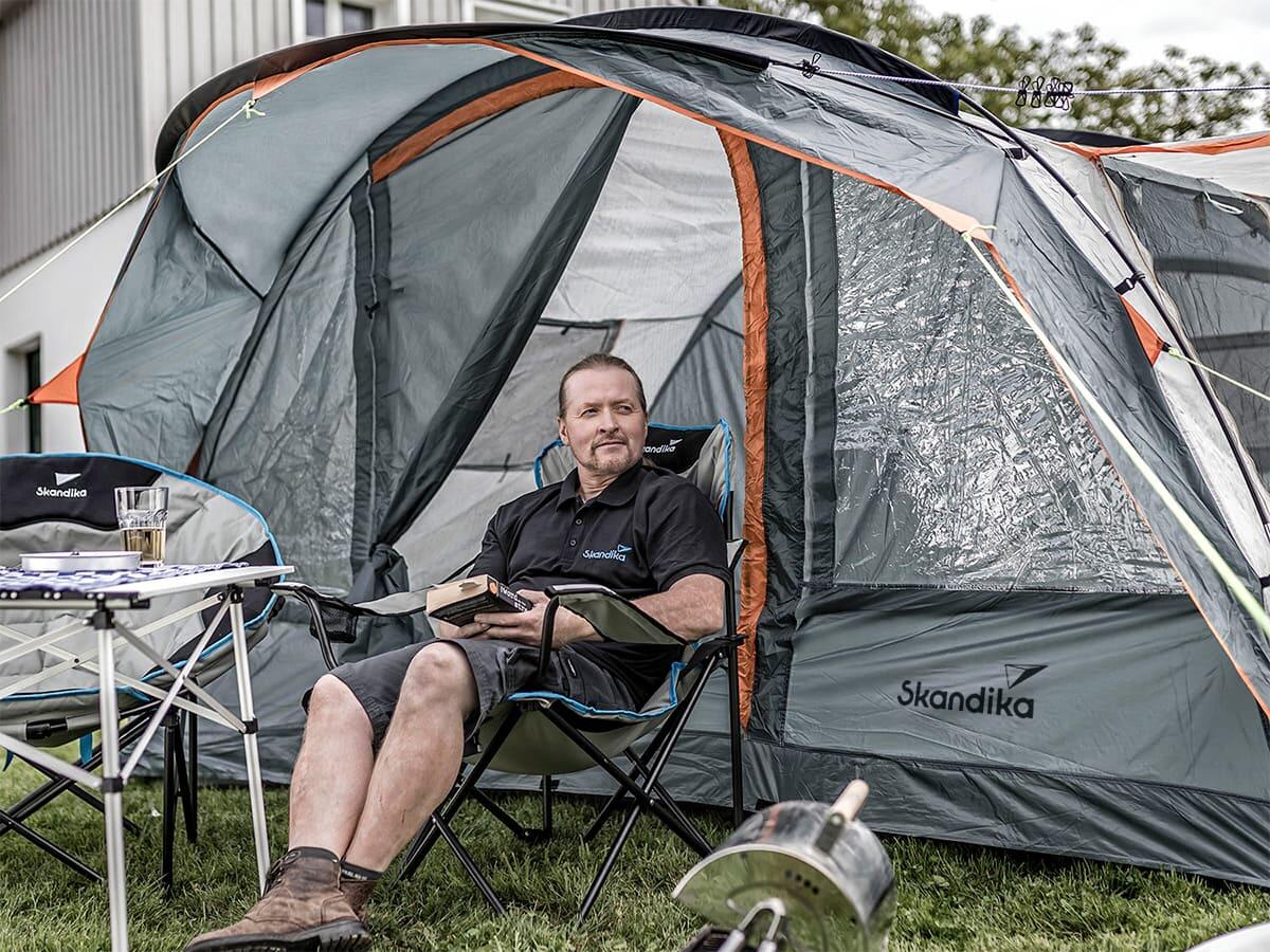 Segunda vita - Tienda de campaña Egersund 5 Sleeper Protect - suelo cosido 6/7