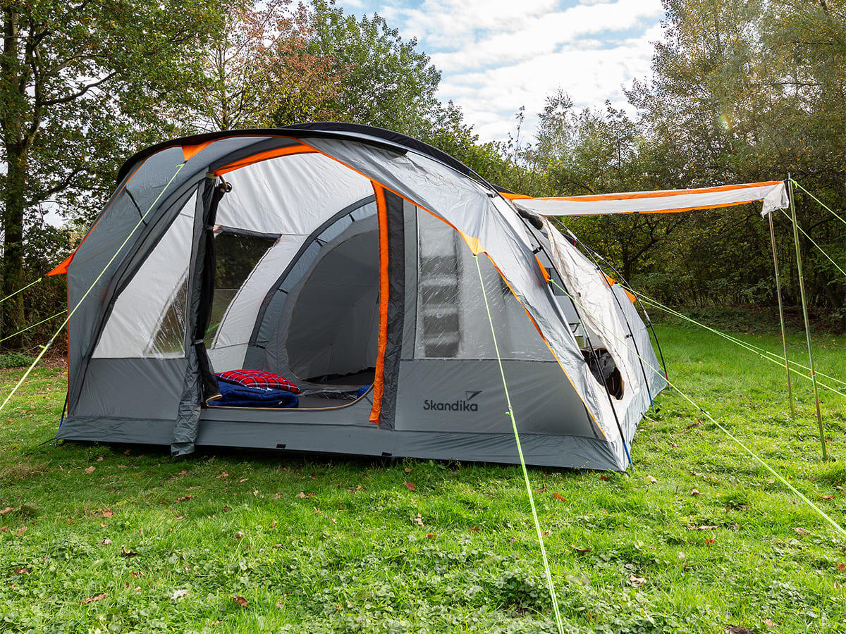 Segunda vita - Tienda de campaña Egersund 5 Sleeper Protect - suelo cosido 2/7