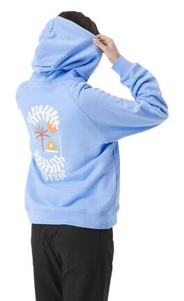 Quenar Hoodie Sweat Femme Vista Bleu