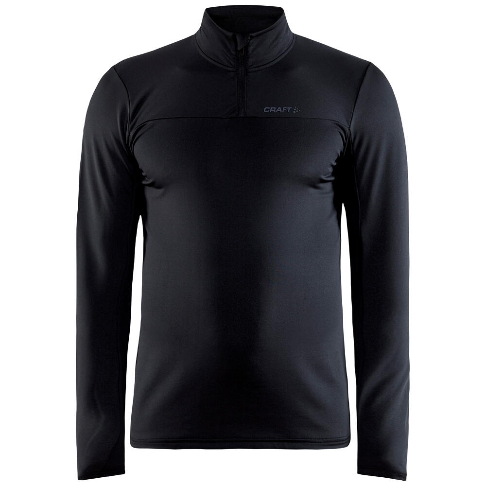 Top 1/2 Zip Craft Core Gain Negro 2/2