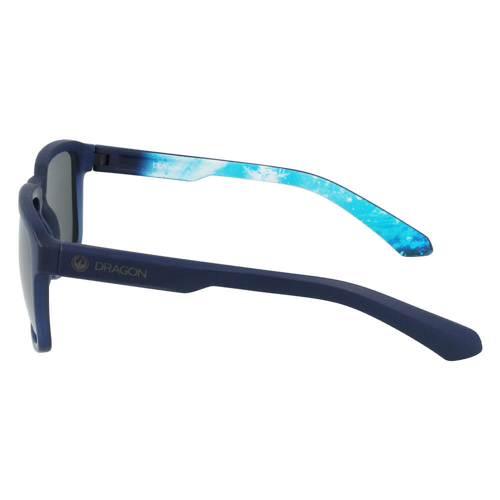 MARI Gafas de sol unisex - Matte Navy/Permafrost/Lumalens Smoke 3/4