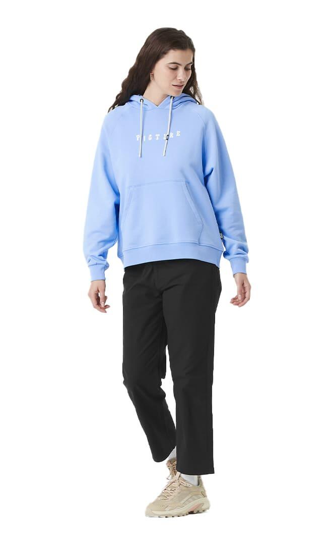 Hoodie Quenar Sweat Mulher Vista Azul 4/7