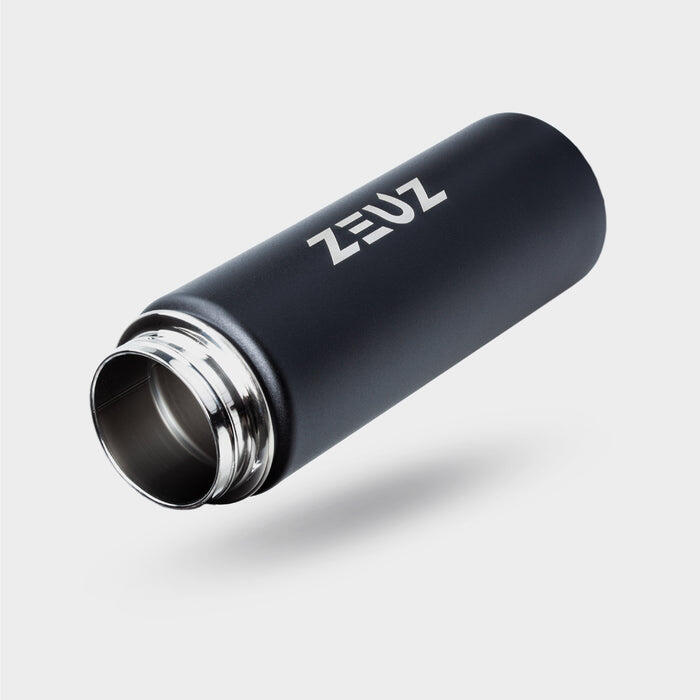 Bouteille isotherme ZEUZ Premium en acier inoxydable – 700 ml – Noir mat 7/7