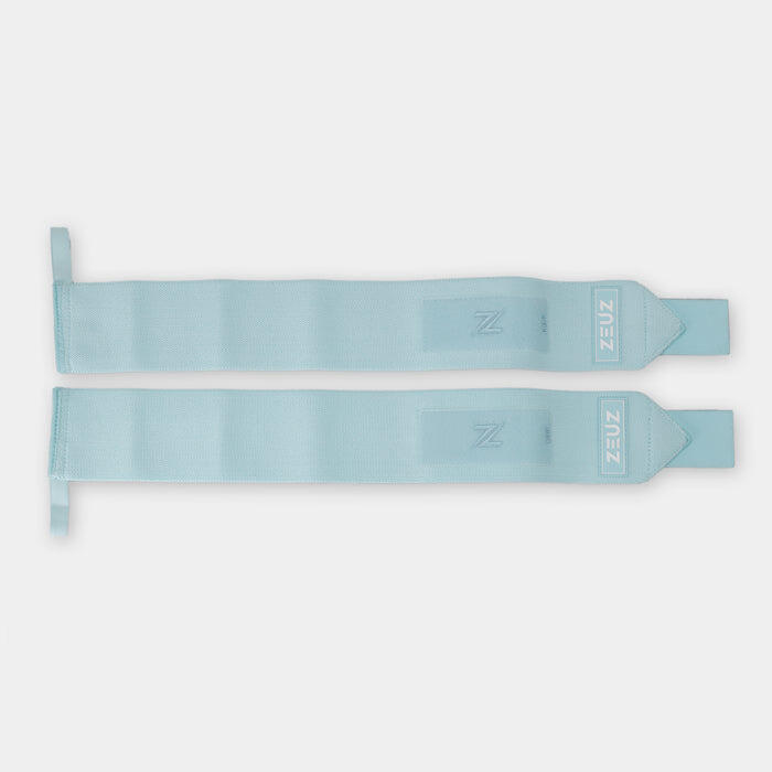 ZEUZ 2 Stuks Wrist Wraps voor Functional Fitness – Polsband – Polsbrace – Blauw 3/7
