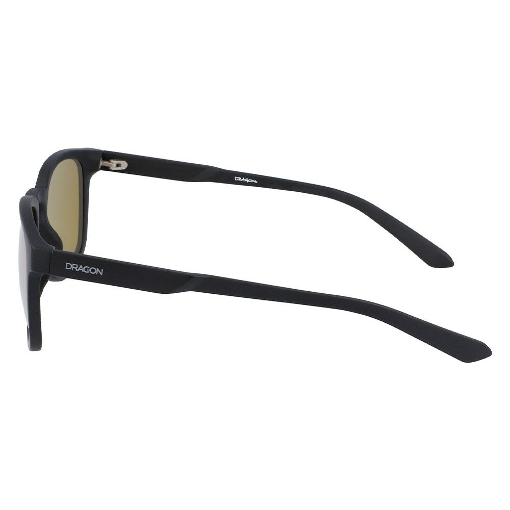 FINCH Gafas de sol unisex - Matte Black/Lumalens Rose Gold Ionized 3/4