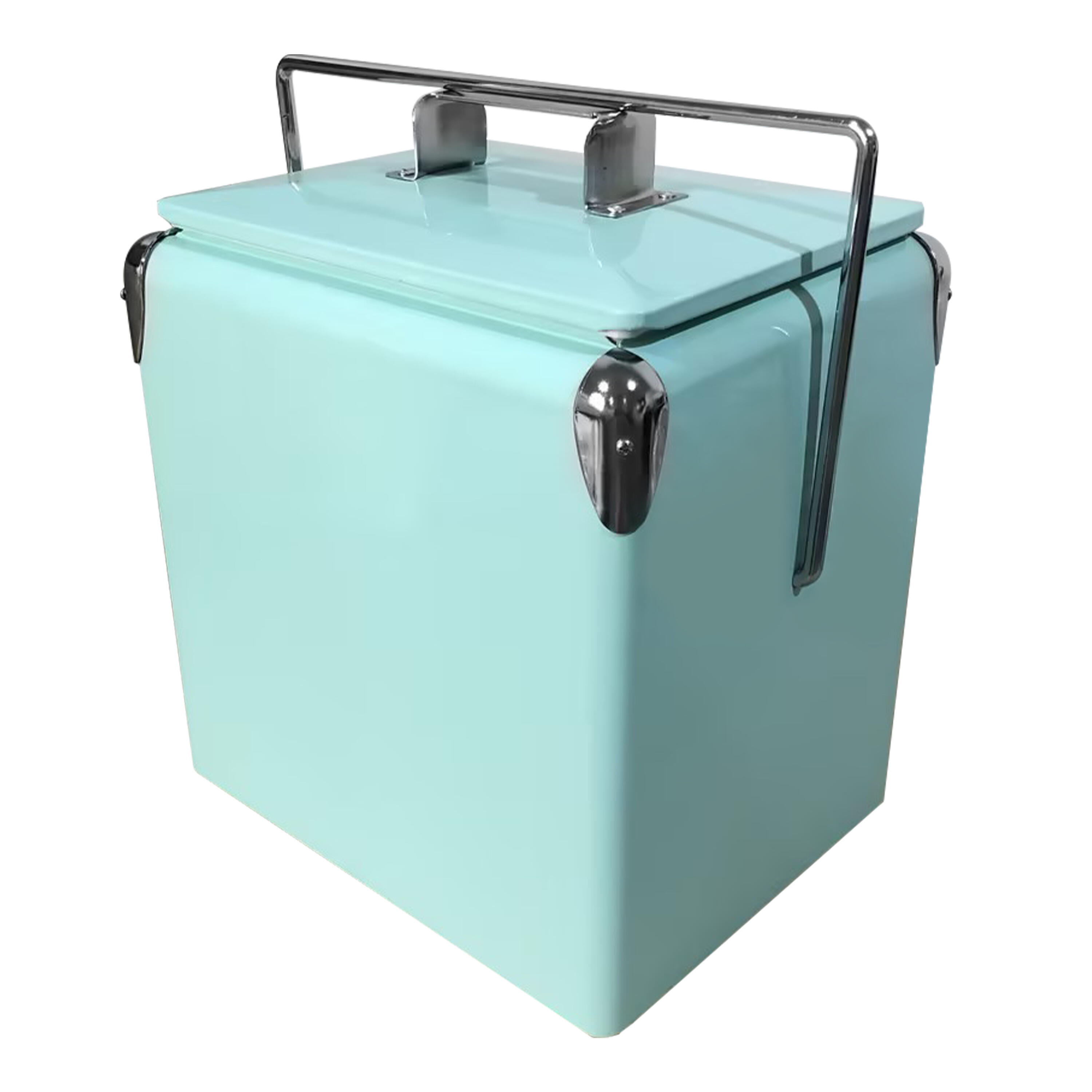 AXI Mini frigorifero portatile verde con apribottiglie - 13 L/10 kg 3/4