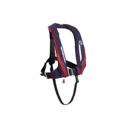 Sport Automatik-Rettungsweste 170N mit Harness, marineblau