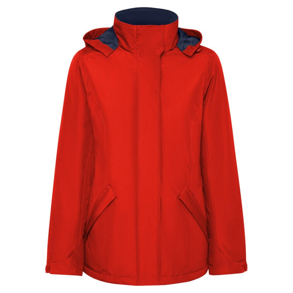 ROLY Dames Amerika Gewatteerde Parka (Rood)