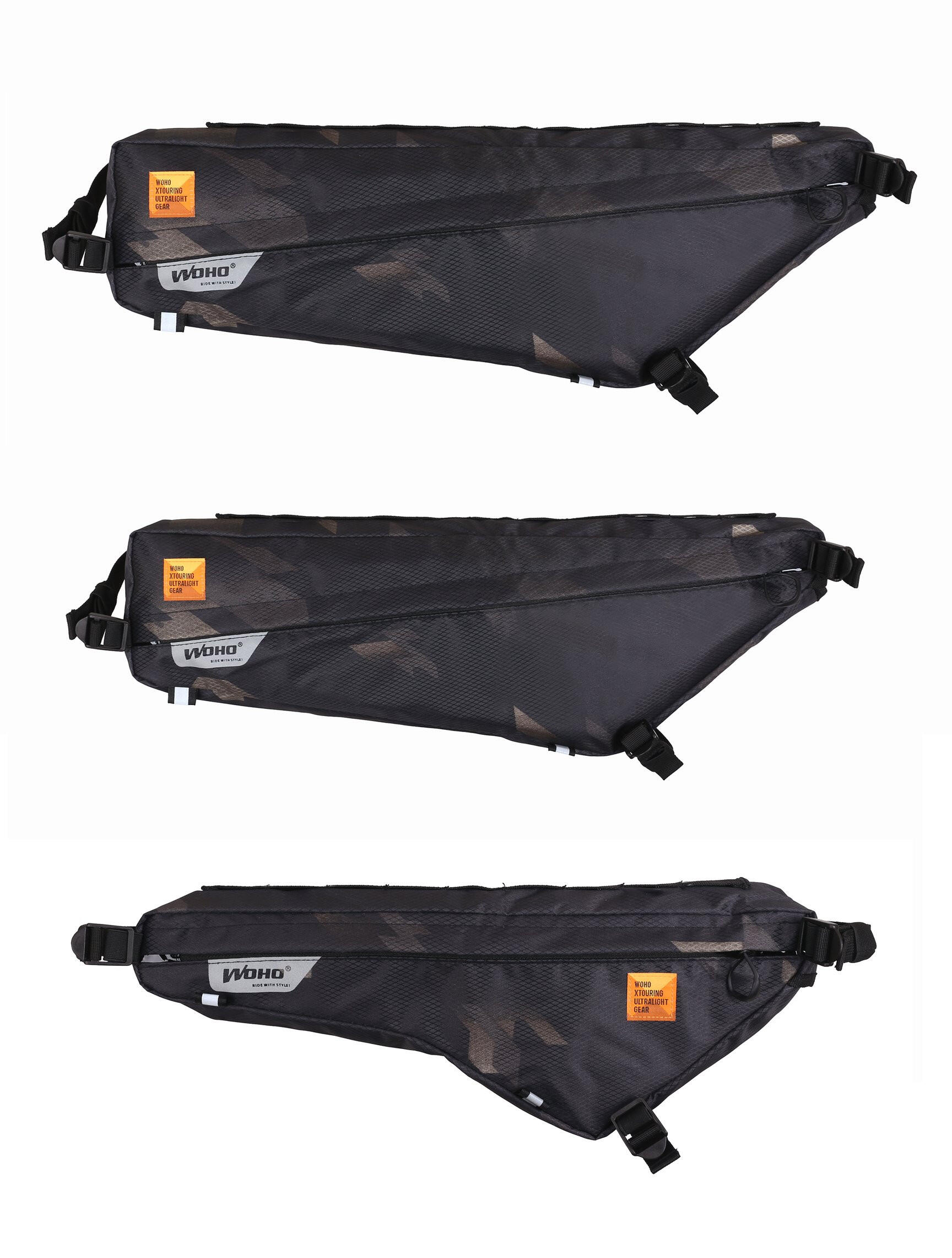 Bagagerie Vélo - Sacoche de cadre X-Touring Cybercamo - Taille S - Woho 2/2