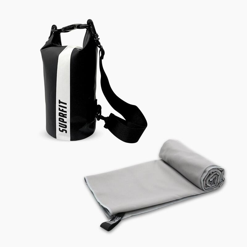 Suprfit Dry Set, avec serviette en microfibre et sac étanche
