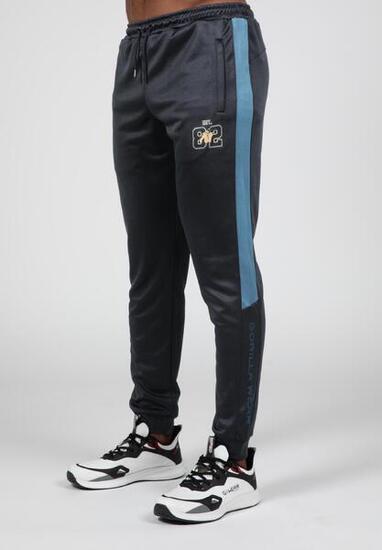 Devon Training Pantalon - Grau/Bleu