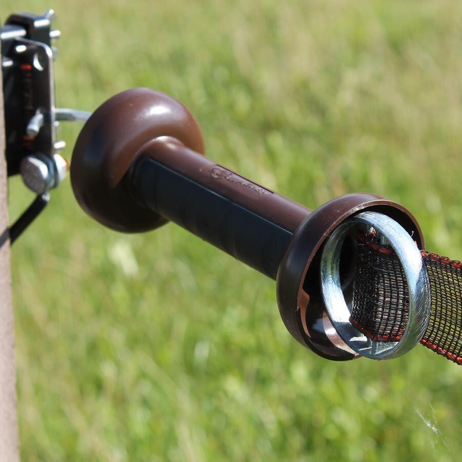 Poignée bi-matière ruban inox Gallagher (x4) 5/5