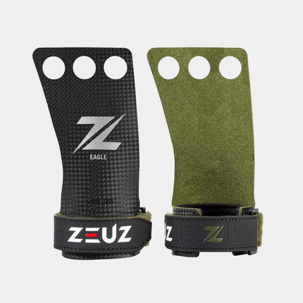 ZEUZ Grips voor Functional Fitness, Turnen & Gymnastics – Zwart – Maat XL