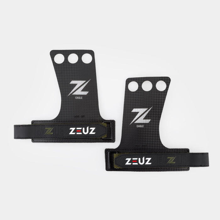 ZEUZ Grips voor Functional Fitness, Turnen & Gymnastics – Zwart – Maat M 3/7