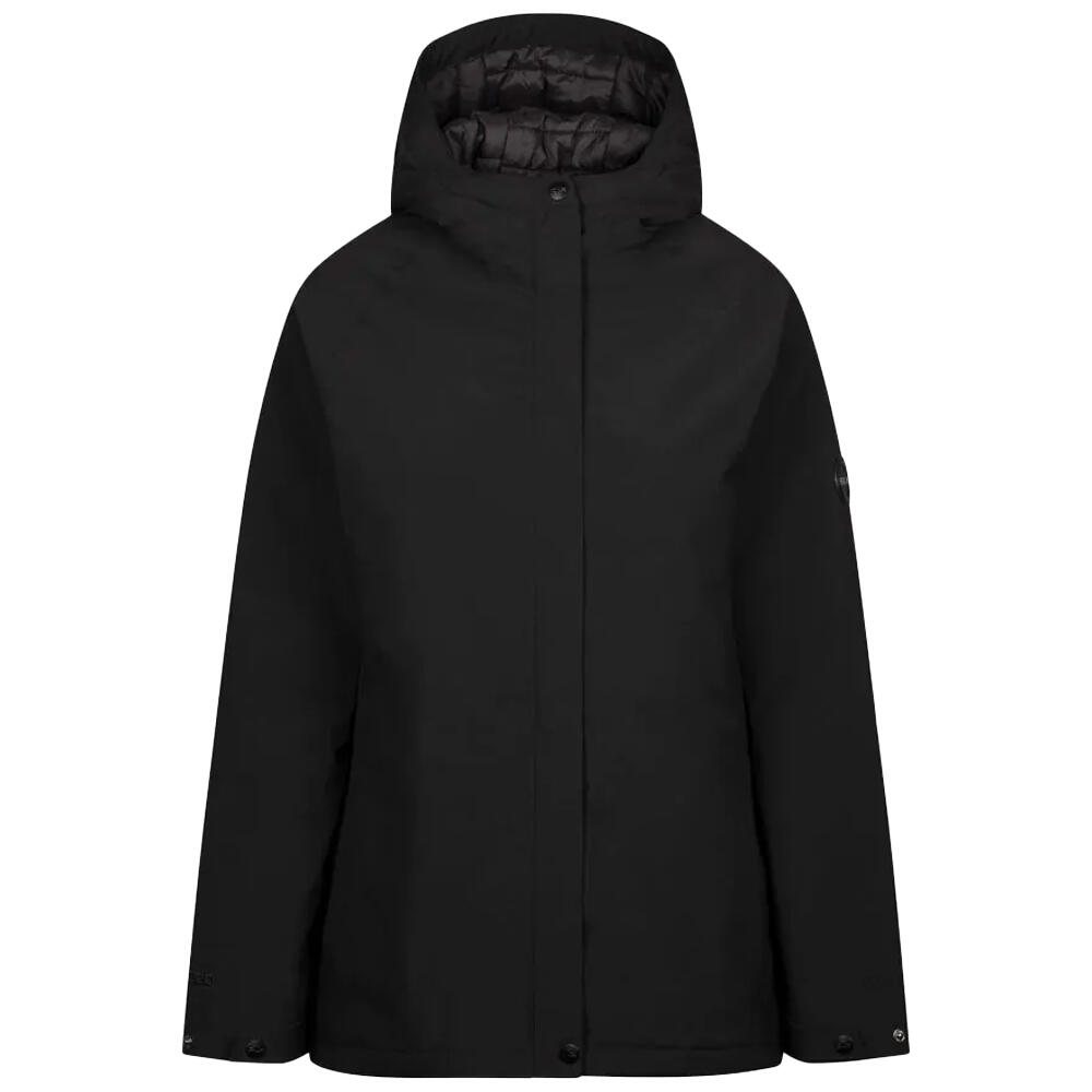 TRESPASS Womens/Ladies Carlotta Raincoat (Black)