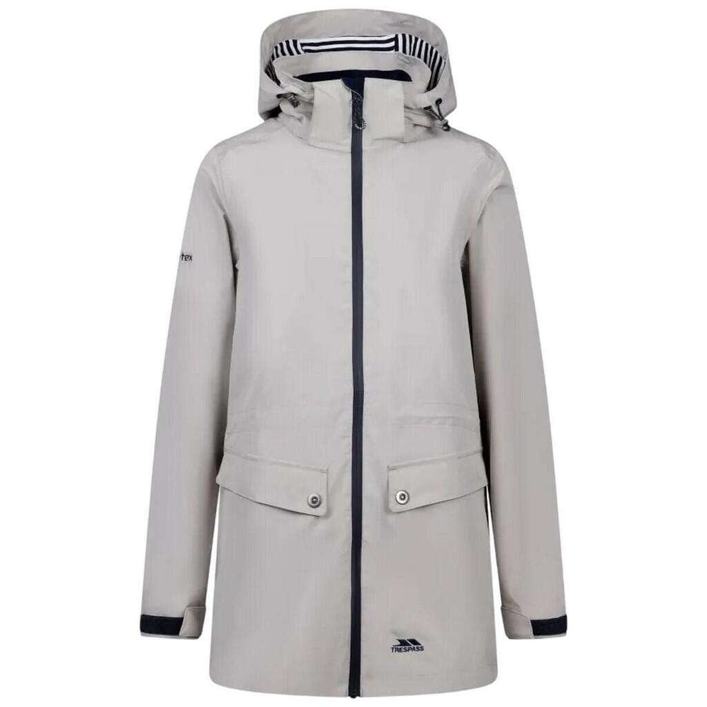 Womens/Ladies Tiverton Waterproof Jacket (Soft Stone)
