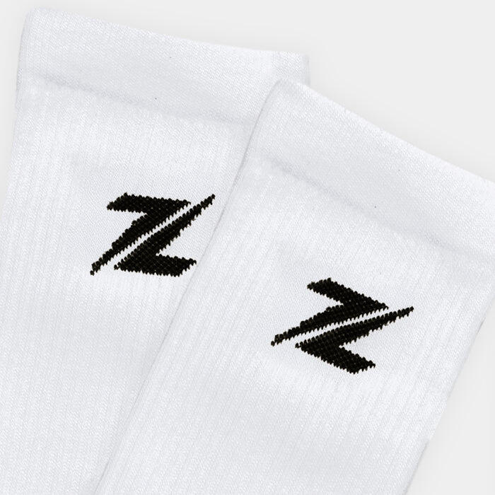 Lot de 3 paires de chaussettes ZEUZ – Blanches – Taille L 2/2