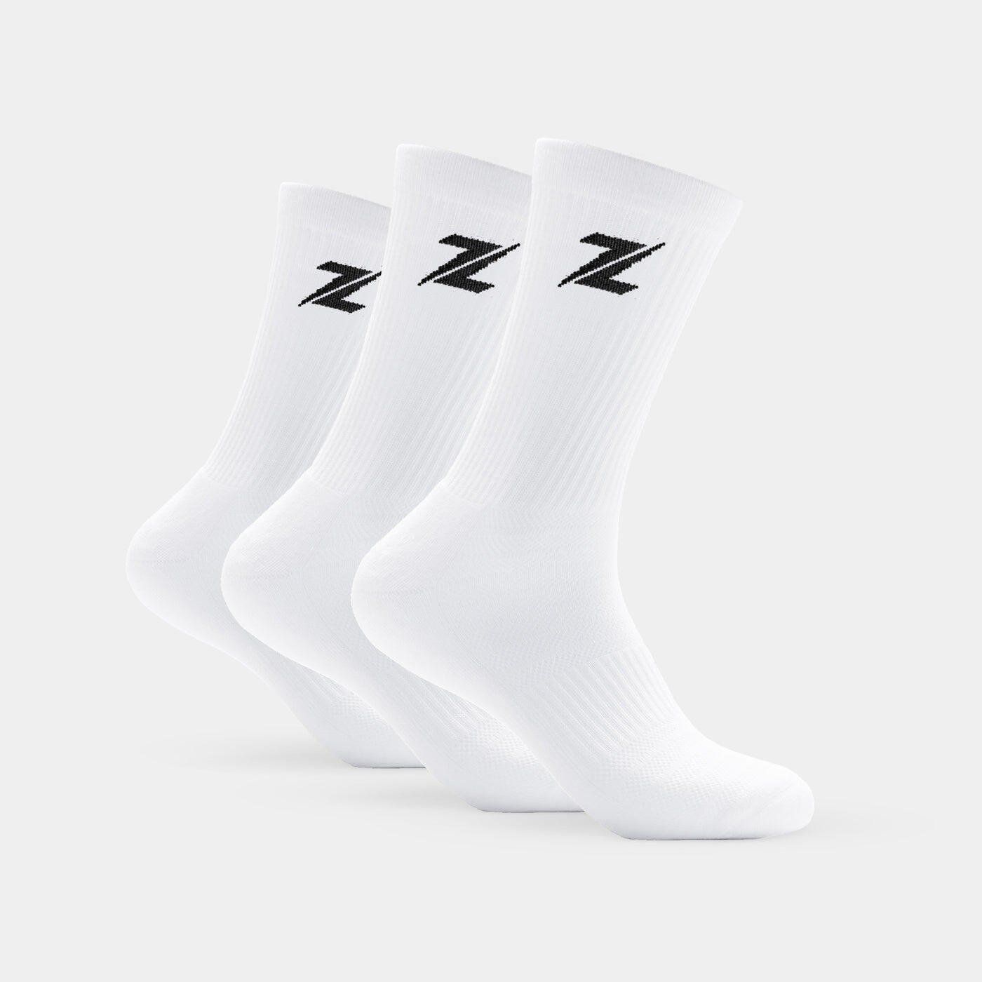 Zeuz - Chaussettes Zeuz 3 Paires — Sport Et Confort - Chaussettes - Blanc|marron|noir|vert - Decathlon